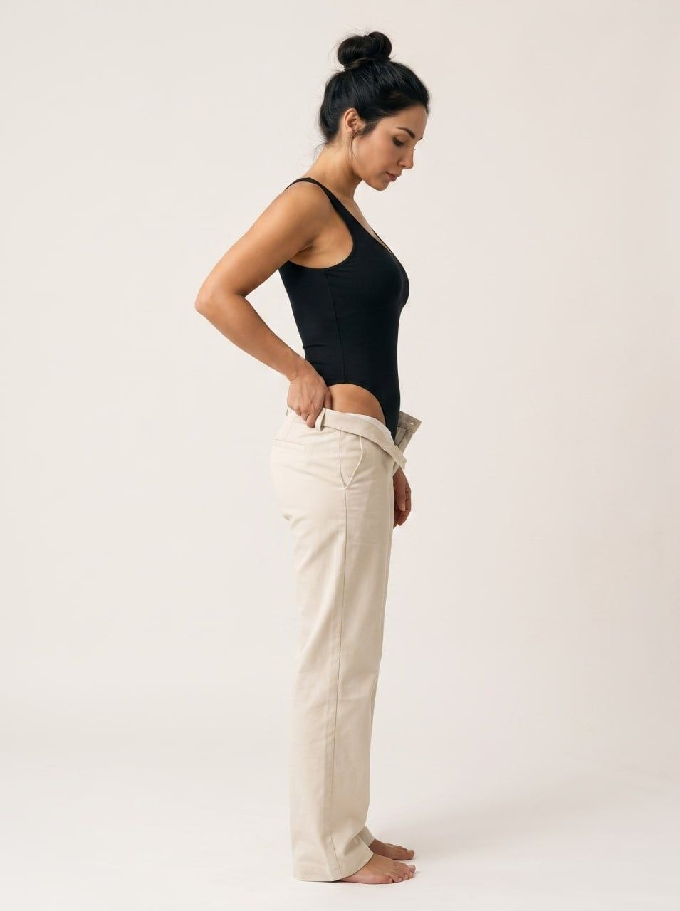 Sleeveless Scoop Neck Bodysuit