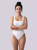 Sleeveless Square Neck Bodysuit