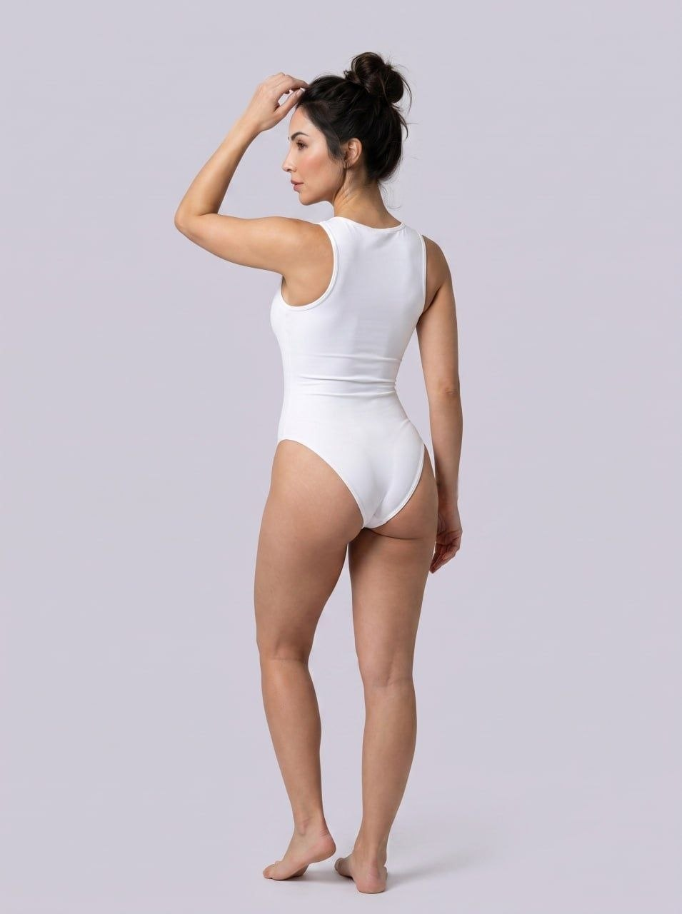 Sleeveless Square Neck Bodysuit